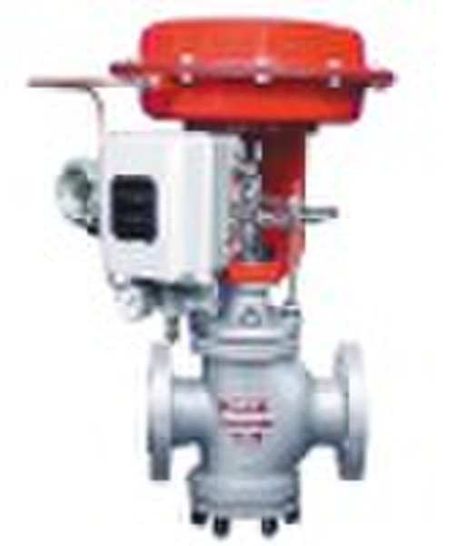 Double seat regulating valve