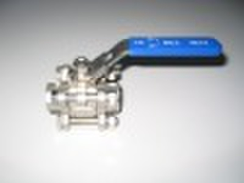 3-pcs stainless steel Ball Valve