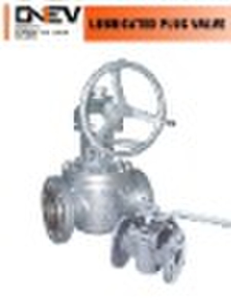 Lubricated Plug Valve