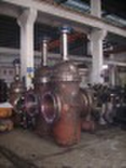 Through conduit gate valve