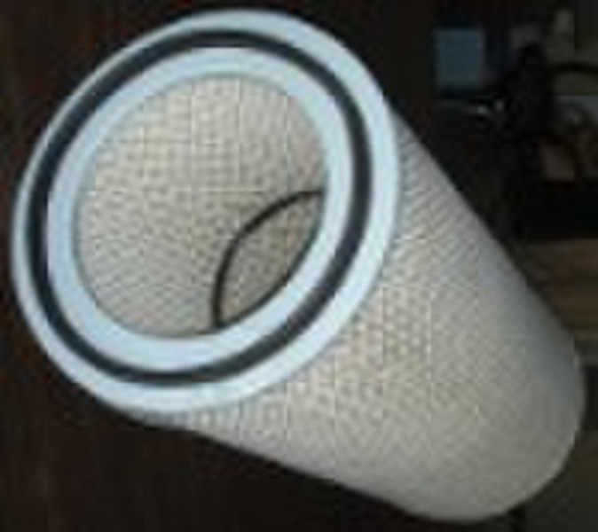 Self-cleaning air filter cartridge