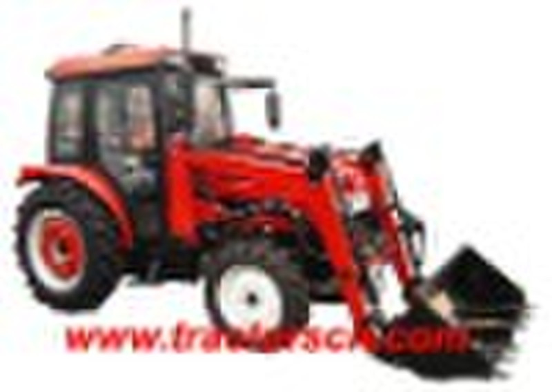 Jinma 354 Traktor mit Kabine und Frontlader