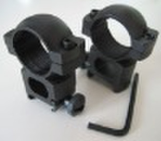 Pair of 1" HIGH PROFILE WEAVER SCOPE MOUNT RI