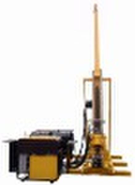 Mobile hydraulic core drilling rig