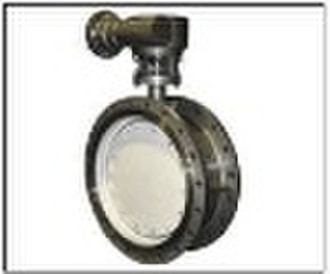 Flange Soft Seal Butterfly Valve Double Eccentric