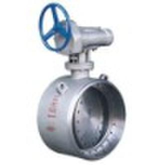 Welding type hard seal butterfly valve