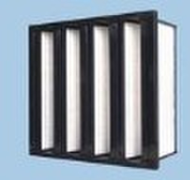 Minipleat air filter