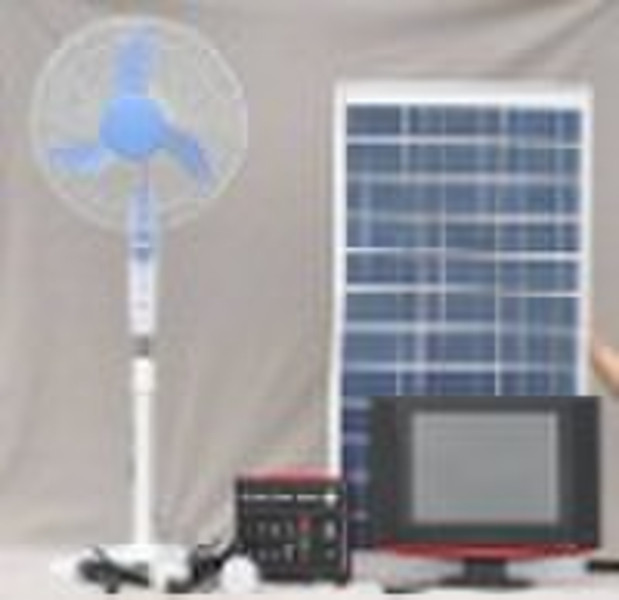 2010 portable solar system with LED lights,16"