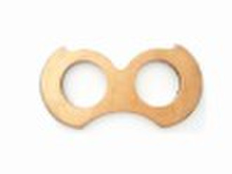 Metal side plate for pump