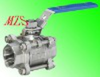 Stainless Steel 3 - Piece Full Port Ball Valve