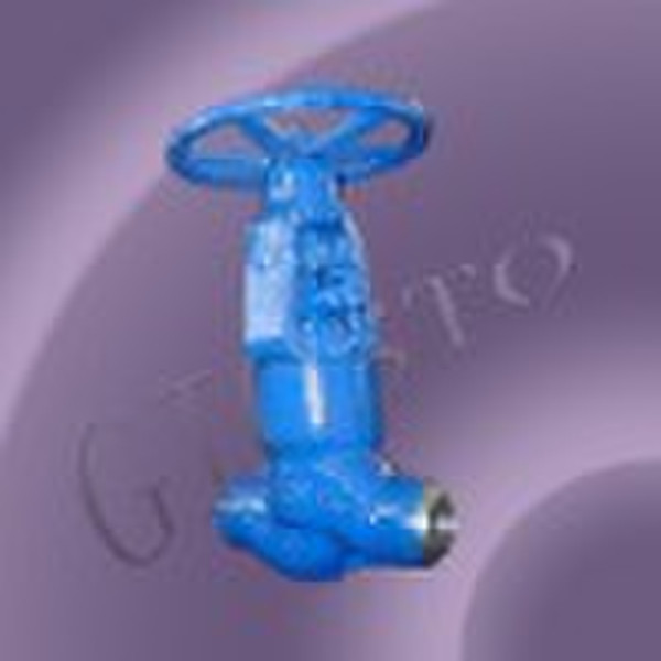 pressure self-sealing globe valve