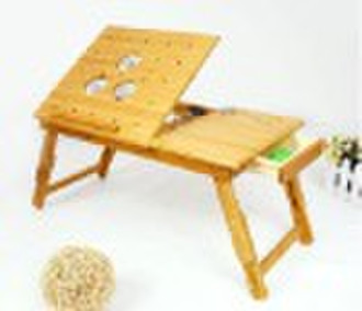 Bamboo notebook table