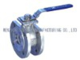 ultra thin flange ball valve,Italy stainless steel