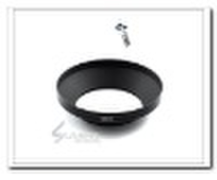 58mm metal screw-in lens hood for wide-angle lens