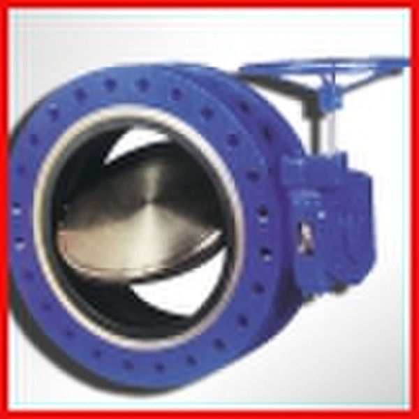 double flanged butterfly valve for water