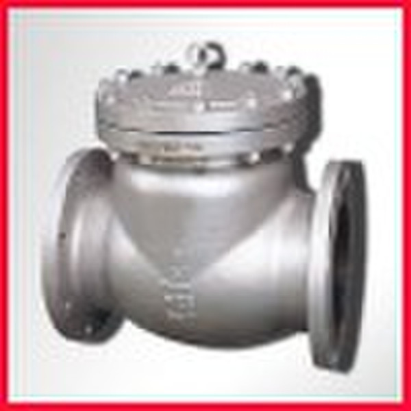 API swing check valve for water