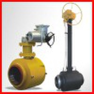 Extension Stem Fully welded ball valve