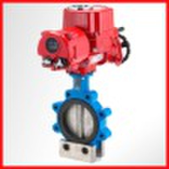 ductile iron Pneumatic butterfly valve for water