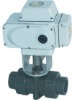 Electrical PVC ball valve