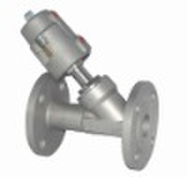 Pneumatic Angle Seat Valve(SS head-flanged)