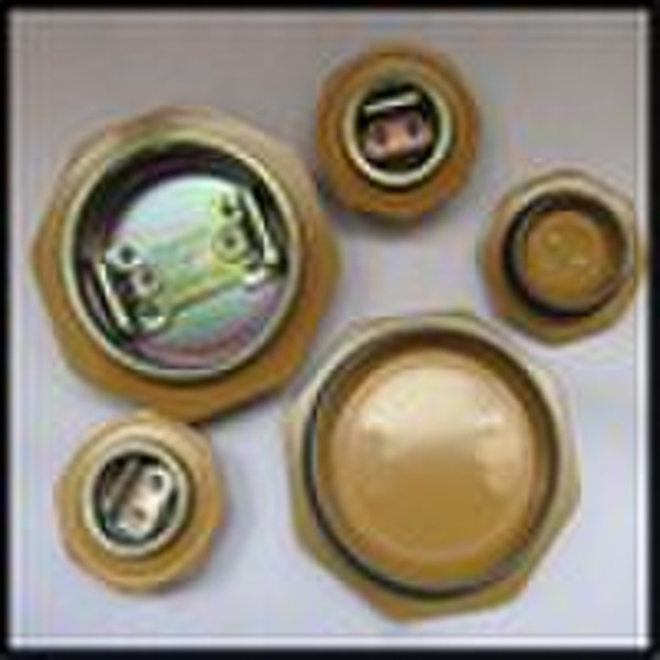 2" and 3/4" Drum closures coated with ep