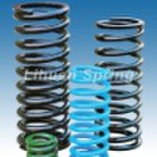 hot coil compression spring