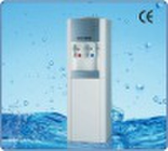 Standable hot and cold water dispenser