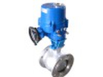 Electric V-type ball valve