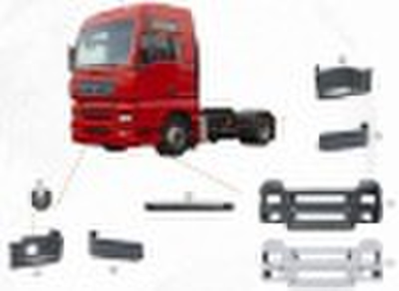 heavy truck parts - MAN parts bumper,footstep