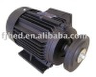 Single phase cast iron motor