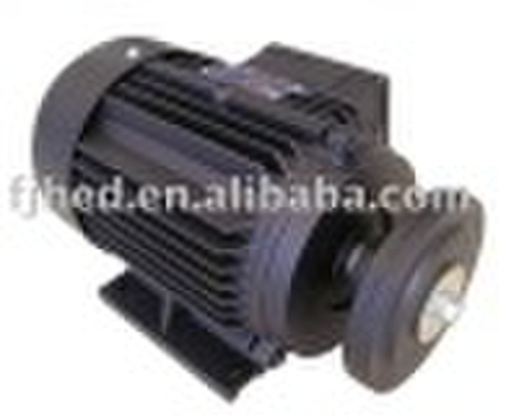 Single phase cast iron motor