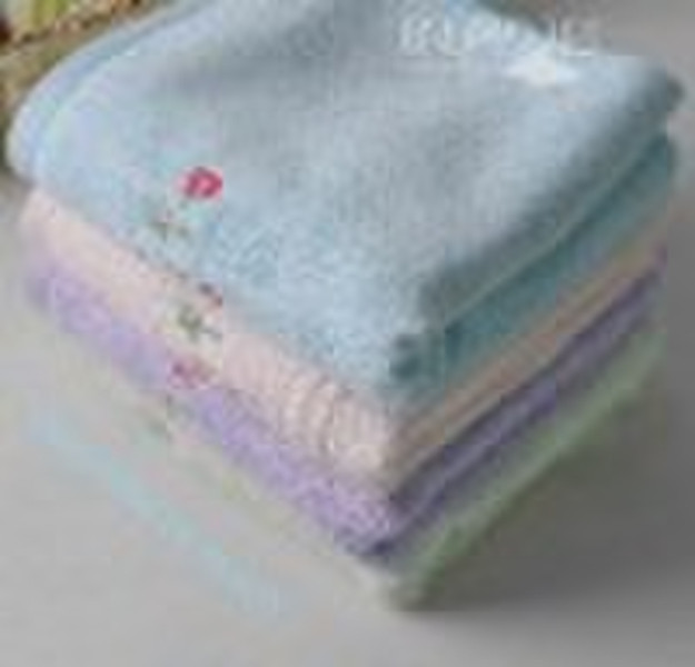 bamboo embroideried towels