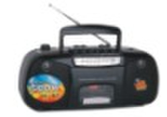 便携式无线电盒式录音机HR-6877