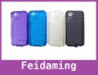 TPU Case For iPhone 4 with diamond design