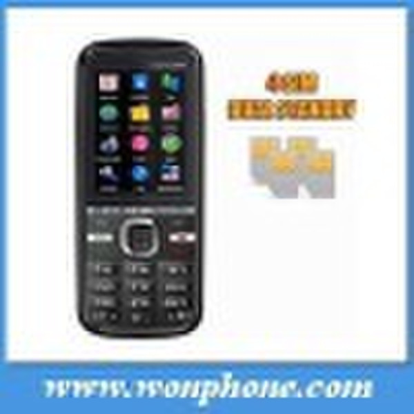 Cheapest Four Sim Card Mobile phone WPM10-4GSM car
