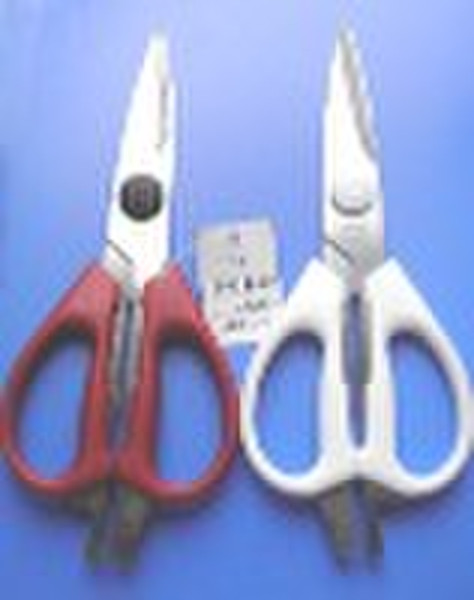 8-1/2" Kitchen Scissors with bottle opener an