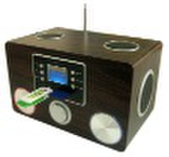 portable mini pc speaker with SD/MMC/U Disk reader