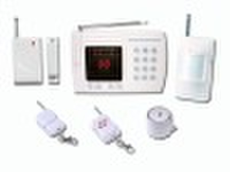 wireless landline telephone home alarm system