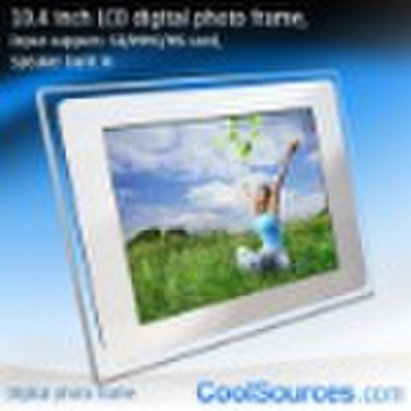 10.4" LCD digital photo frame