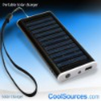 Portable solar battery, solar mobile charger