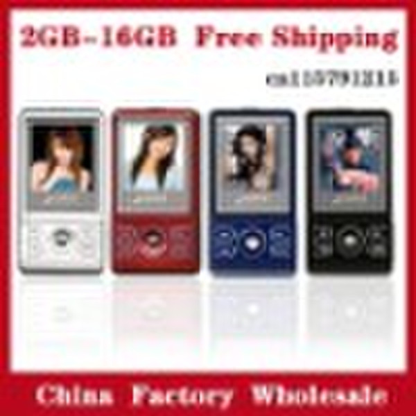 Factory Wholesale,1.8" Mp4 Player, Mp4 Player