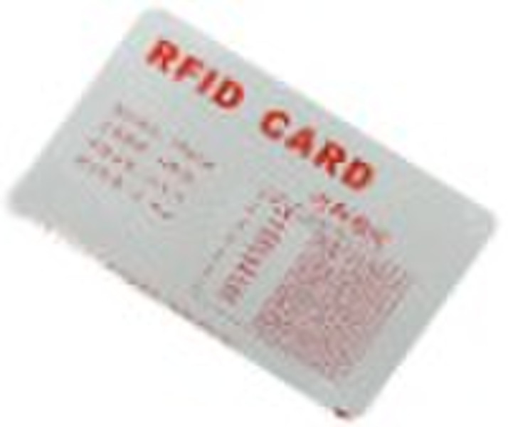 Plastic Blank Card PVC White Card