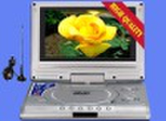 7 inch Portable dvd player with swivel screen with