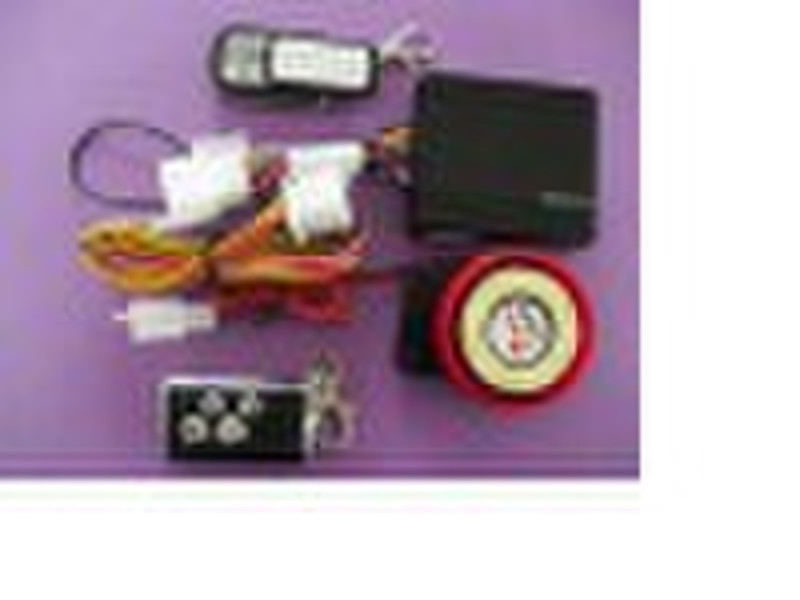 one way motorcycle alarm system