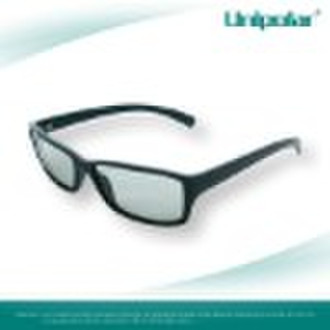 Black Frame 3D Glass For 3D Film