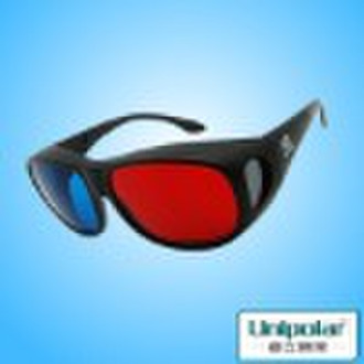 PC Frame Anaglyphic 3D Glasses