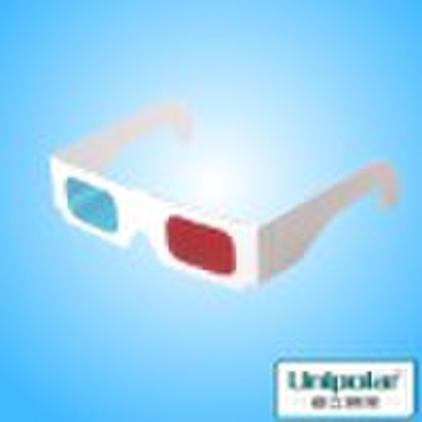 Red Cyan Paper 3D Glasses