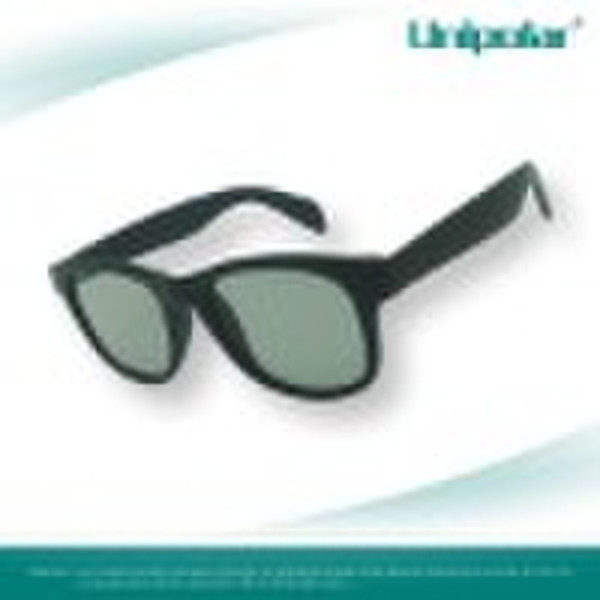 Black Frame 3D Eyewear For 3D Film