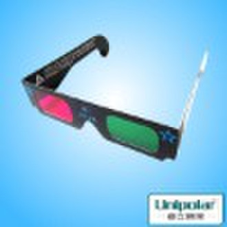 Green Magenta Lower cost Disposable 3D Glasses