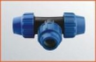 PP compression tee reducer
